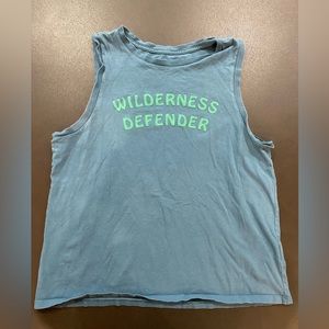 Patagonia “Wilderness Defender” tank top